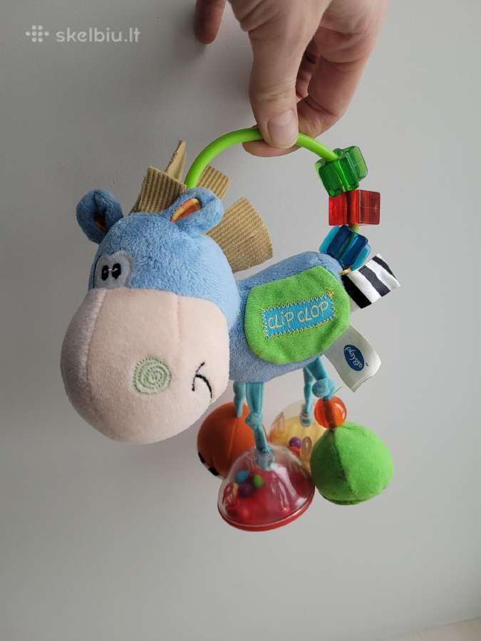 Playgro asiliukas barškutis-kramtukas