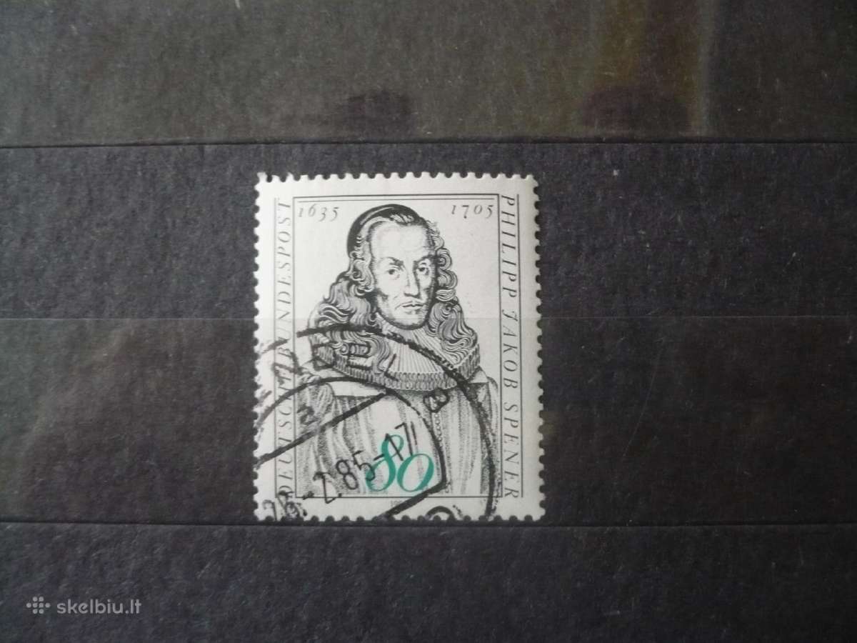1985 m. 350-osios Filipo Jakobo Spenerio, teologo