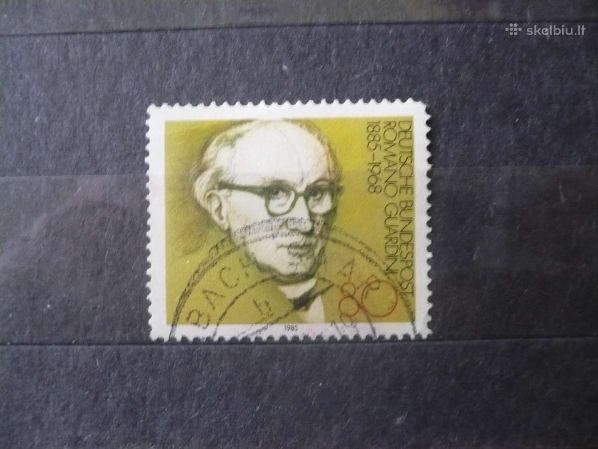 1985 m. 100-osios teologo Romano Guardini gimimo