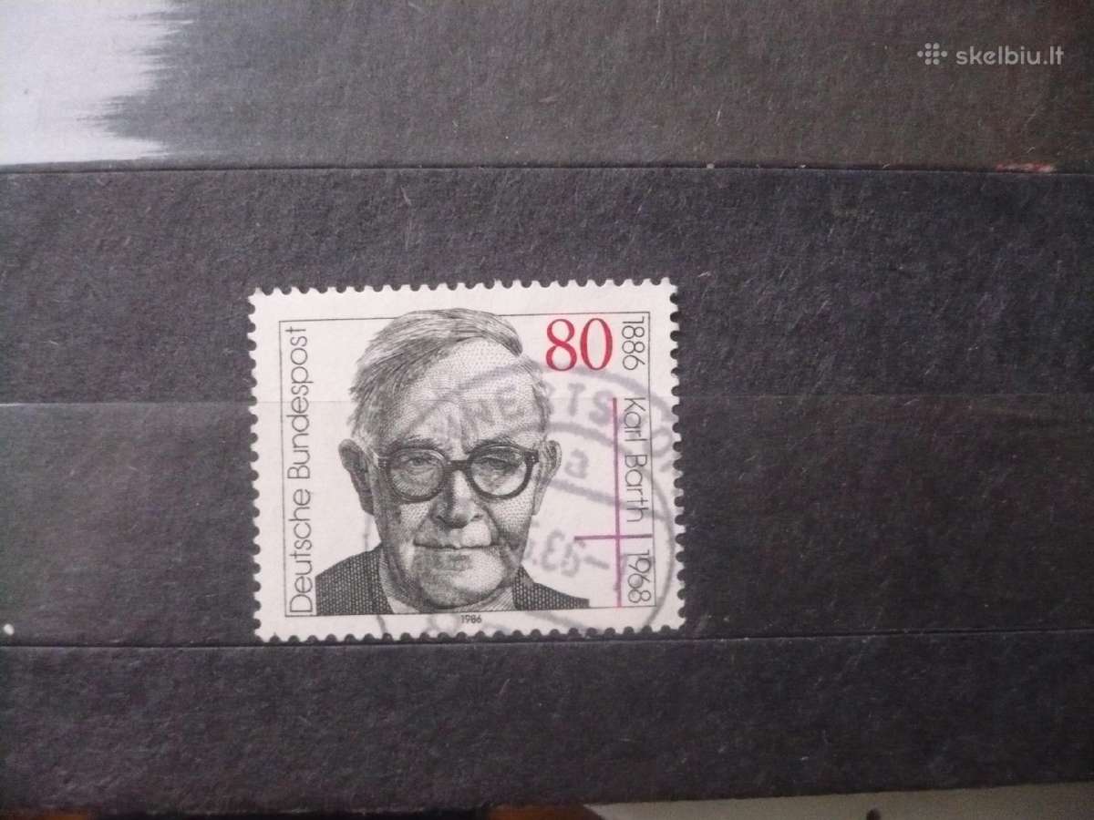 1986 m. 100-osios Karlo Barto, teologo, mirties