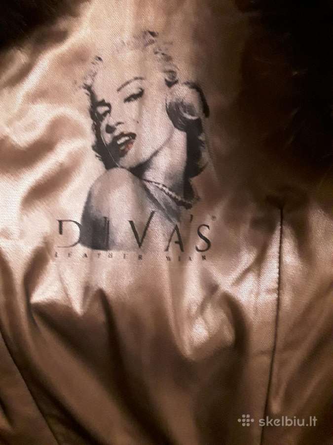 Naturalios odos ir kailio Diva's paltas - nuotraukos Nr. 6