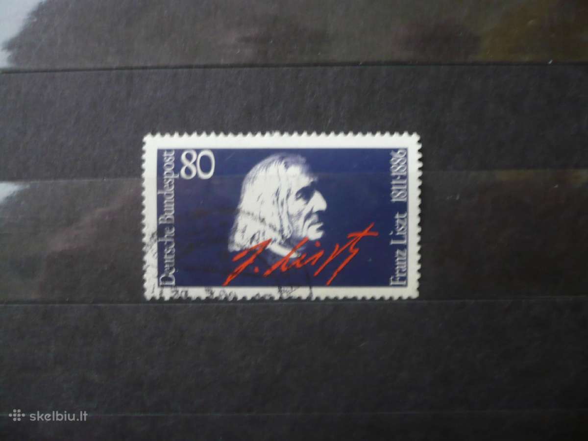 1986 m. 100-osios kompozitoriaus ir pianisto Franz