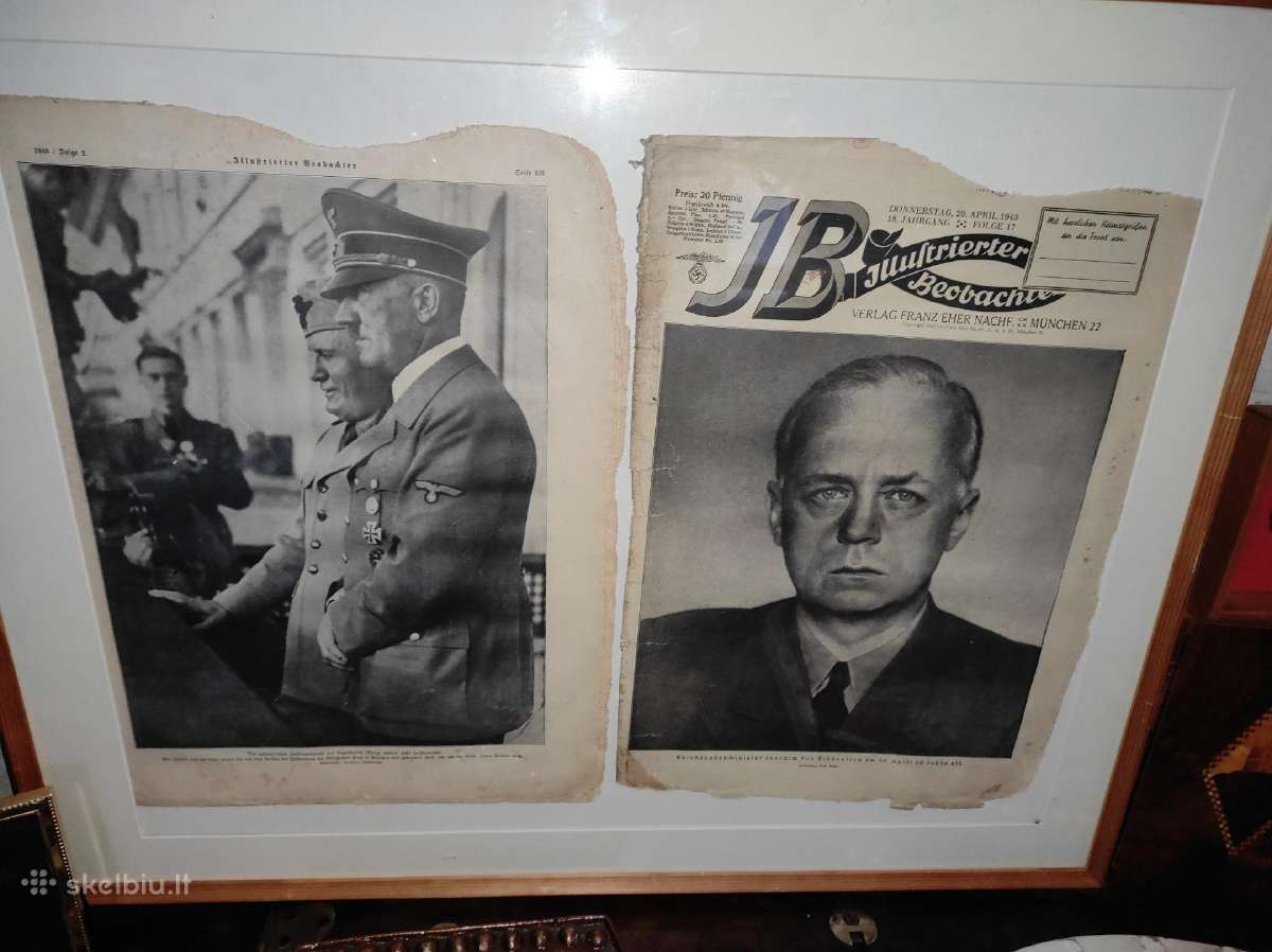 Seni laikraščiai Ww2 tematika - nuotraukos Nr. 5