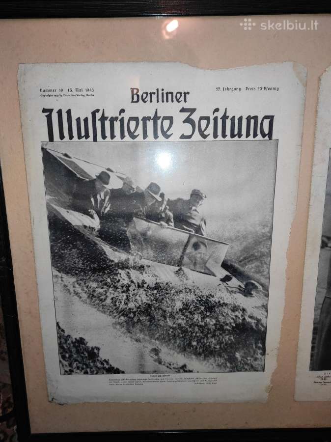 Seni laikraščiai Ww2 tematika - nuotraukos Nr. 7