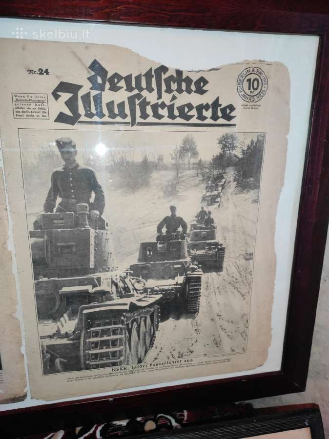 Seni laikraščiai Ww2 tematika - nuotraukos Nr. 9