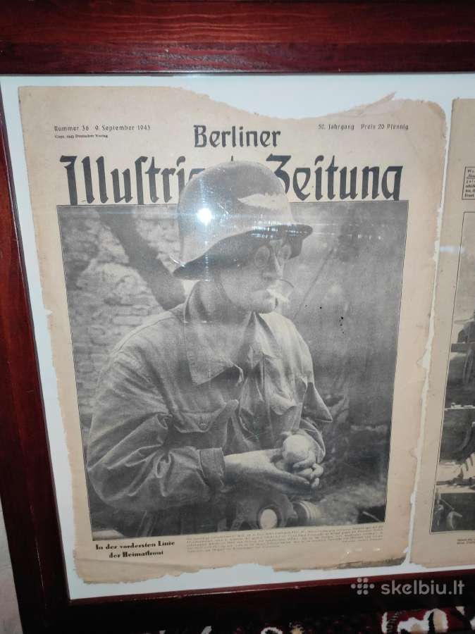 Seni laikraščiai Ww2 tematika - nuotraukos Nr. 10