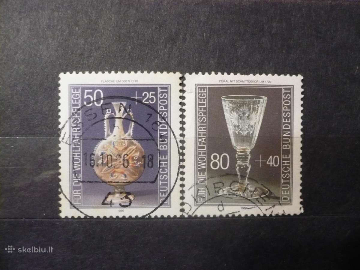 1986 m. Labdaros pašto ženklai- Brangieji akiniai