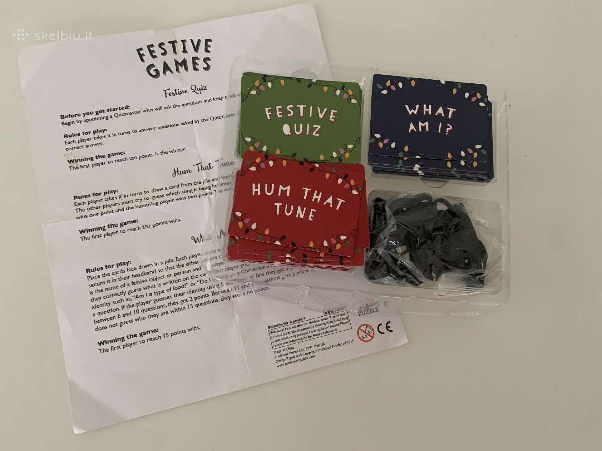 Kalėdinis Naujametinis žaidimas Festive games - nuotraukos Nr. 3