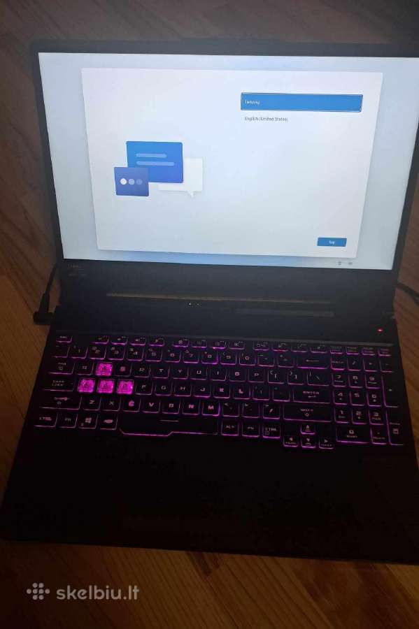 Asus Tuf Gaming nešiojamas kompiuteris - nuotraukos Nr. 4