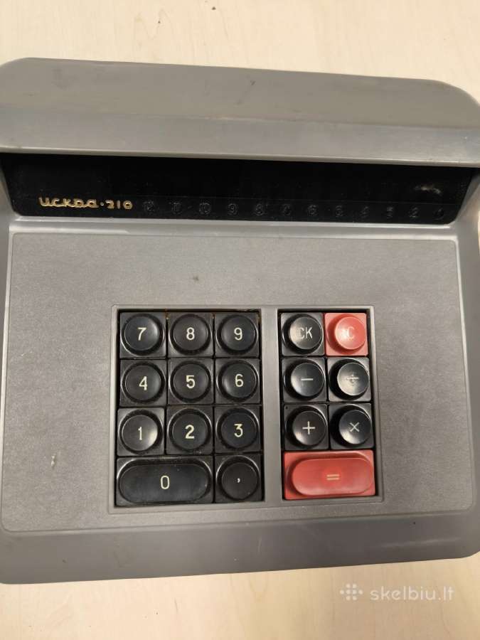 Kalkuliatorius Iskra 210 (искра 210)