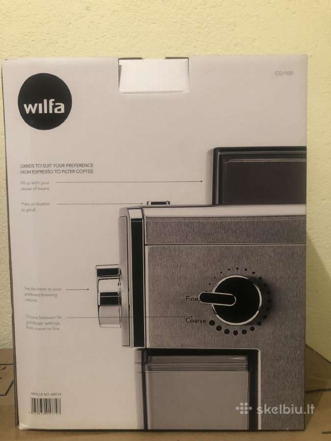 Kavos malimo aparatas Wilfa II Solito Cg-110s - nuotraukos Nr. 3