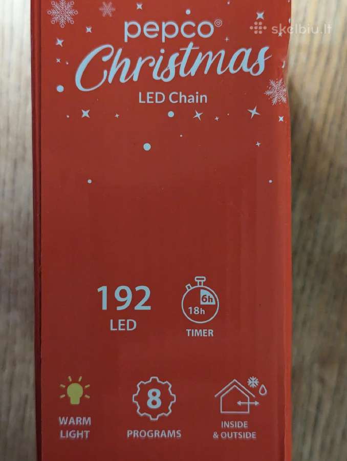 192 LED girlianda tinklas 2x3m 200x300 - nuotraukos Nr. 3