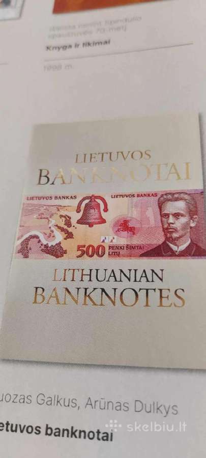 Pirksiu Lietuvos banknotų katalogą – 1 dali - nuotraukos Nr. 5