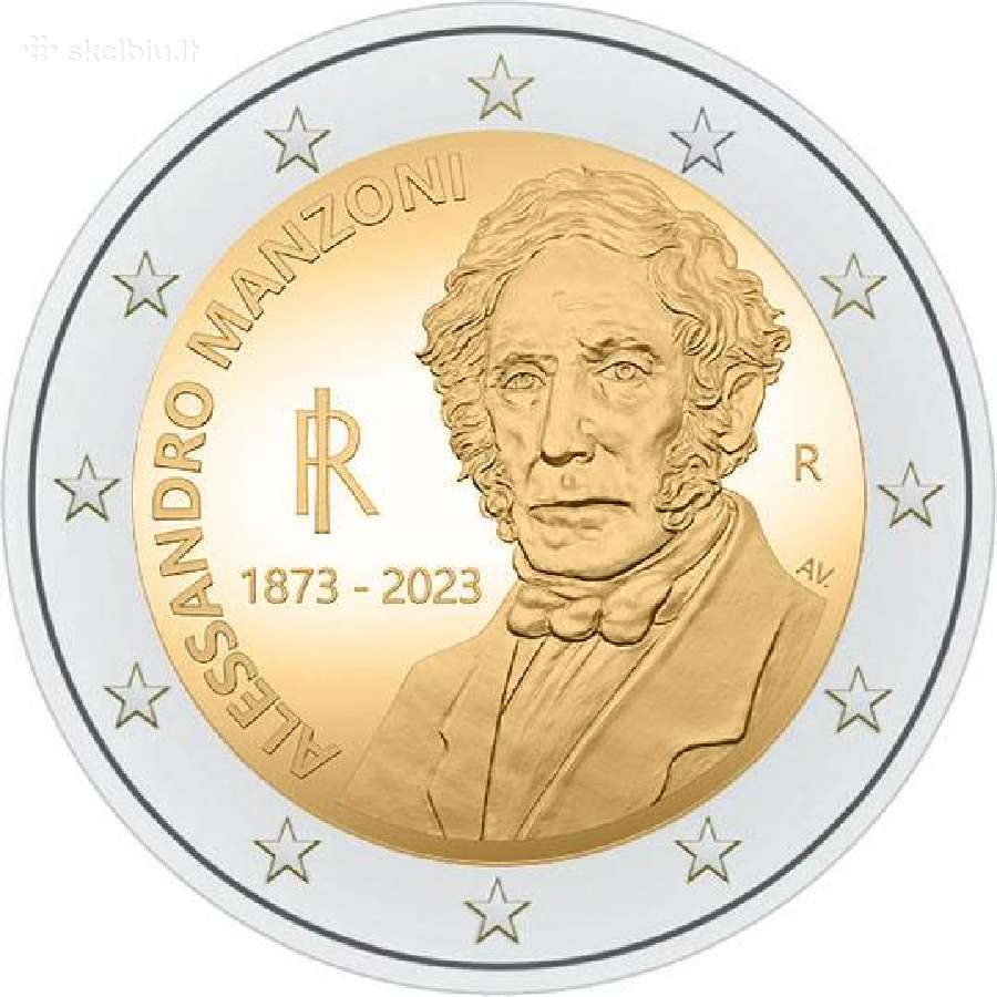 2 eurų Italijos Unc proginės monetos - nuotraukos Nr. 9