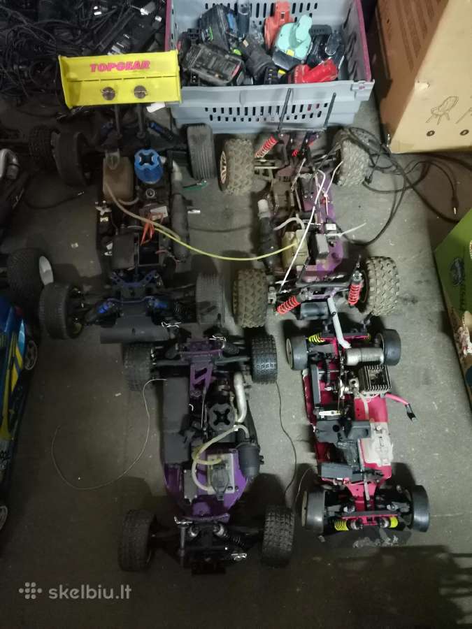 RC Radio bangų valdomų automodelių šrotas - nuotraukos Nr. 16