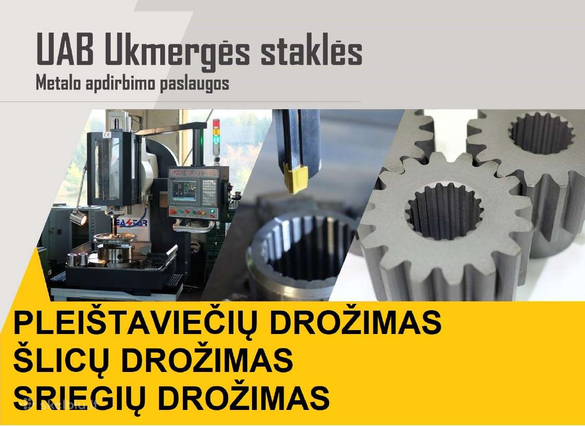 Veleno šlicų, stebulės šlicų restauravimas - nuotraukos Nr. 3