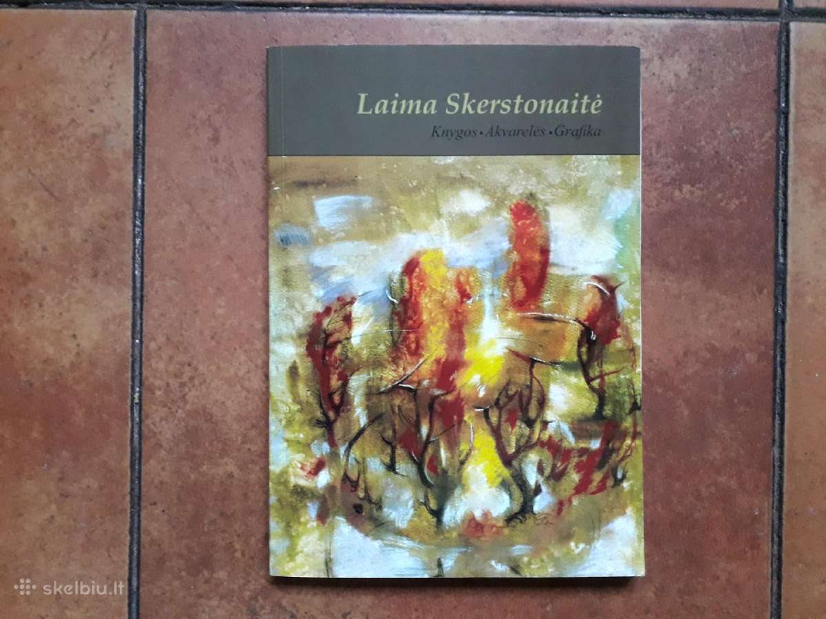 L. Skerstonaitė "Knygos, akvarelė, grafika" 2008 m
