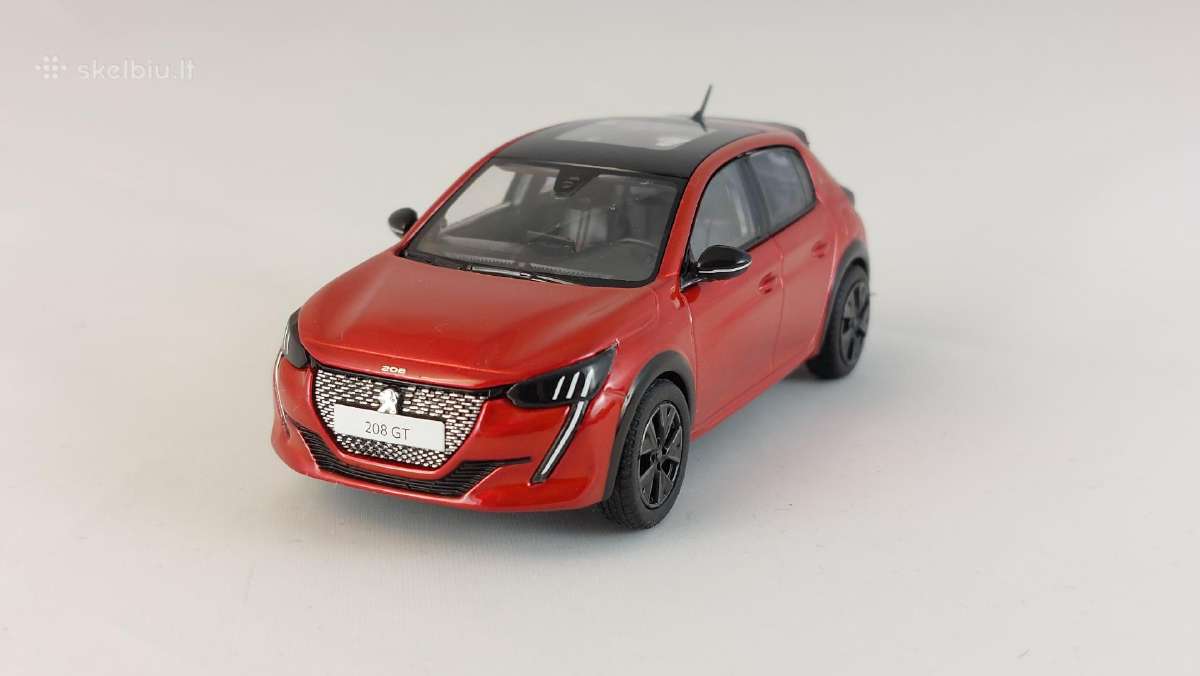 1/43 modeliukai Peugeot 208 Gt Pack 2022