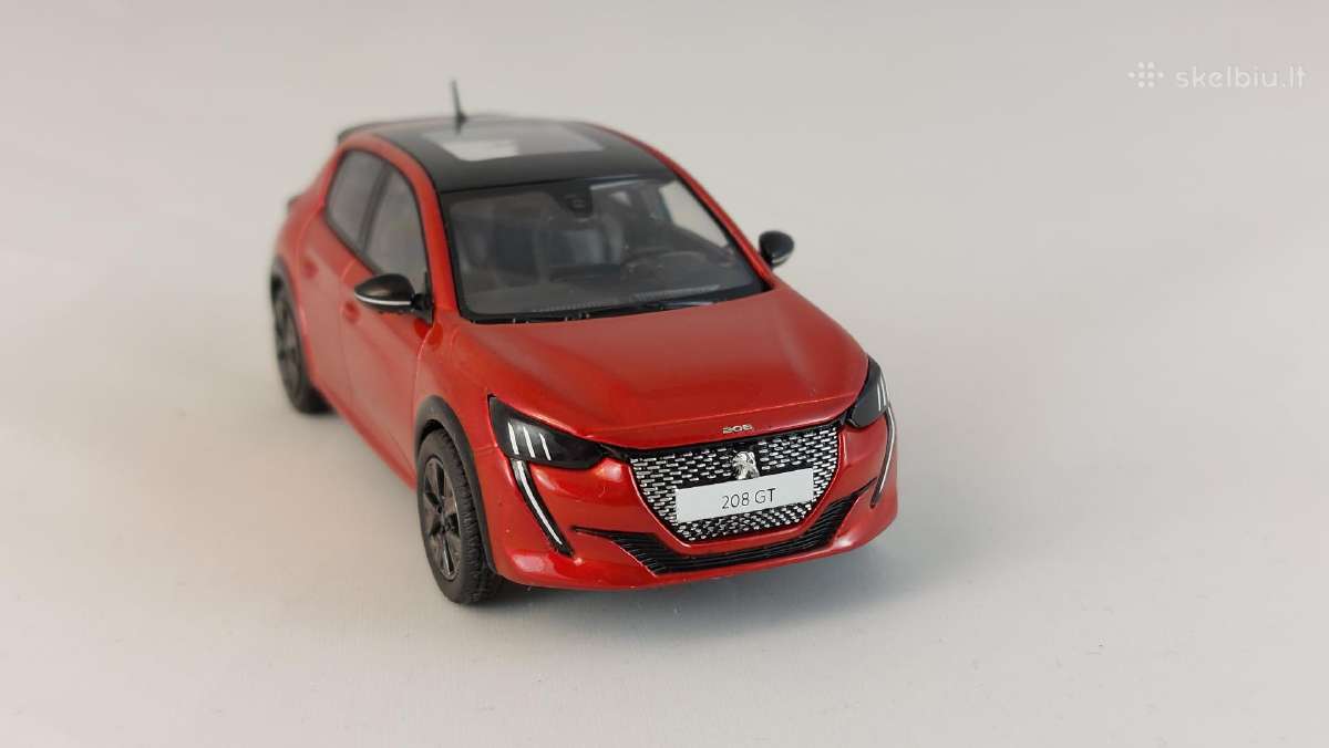 1/43 modeliukai Peugeot 208 Gt Pack 2022 - nuotraukos Nr. 3