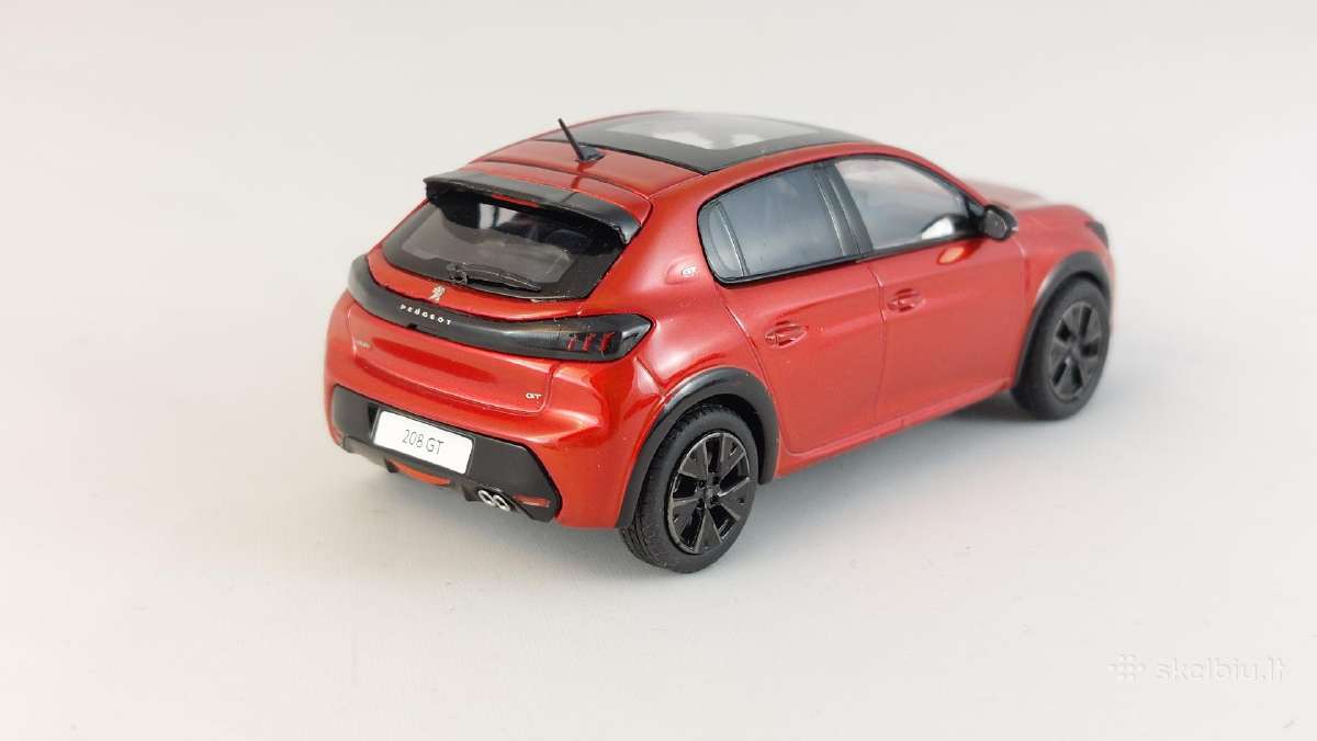 1/43 modeliukai Peugeot 208 Gt Pack 2022 - nuotraukos Nr. 4