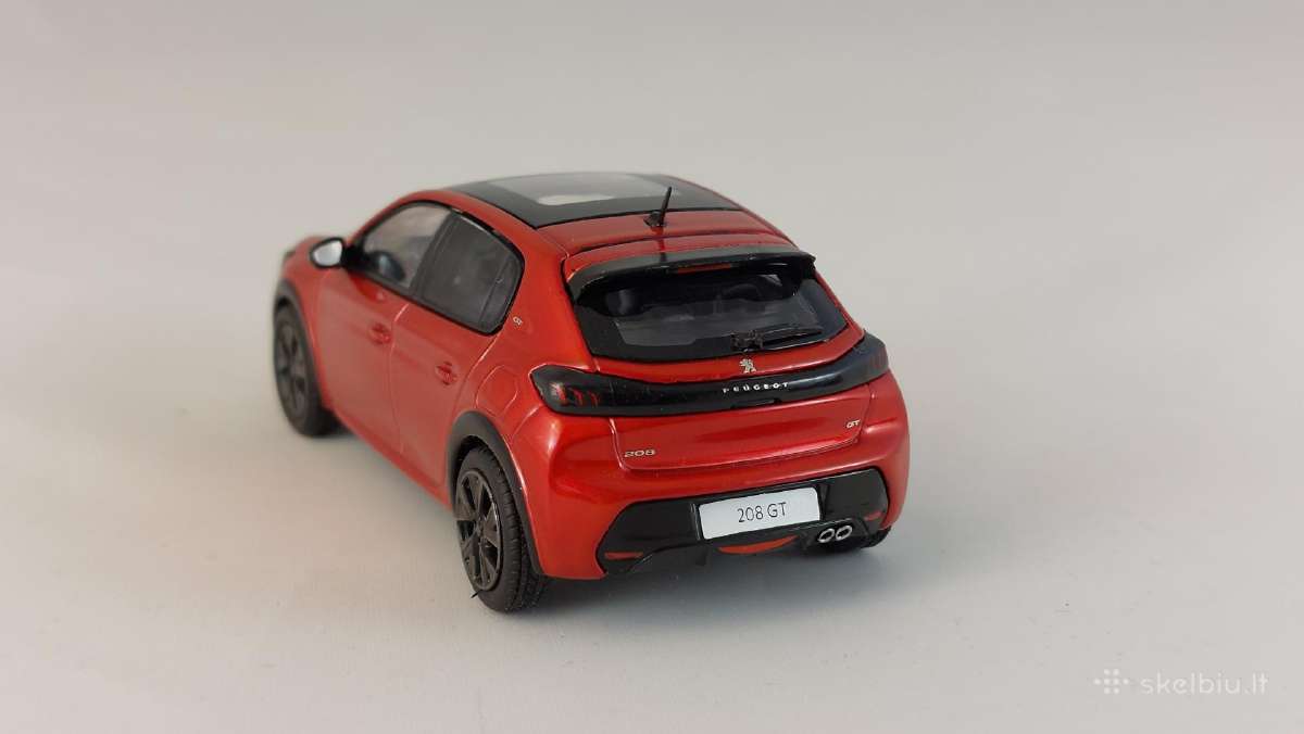 1/43 modeliukai Peugeot 208 Gt Pack 2022 - nuotraukos Nr. 5