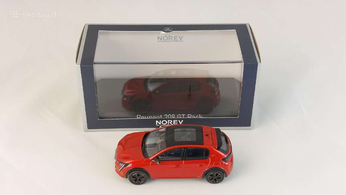 1/43 modeliukai Peugeot 208 Gt Pack 2022 - nuotraukos Nr. 6