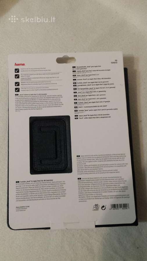 Apple iPad 2-4 generacijos idekliukai.2 rusiu. - nuotraukos Nr. 2
