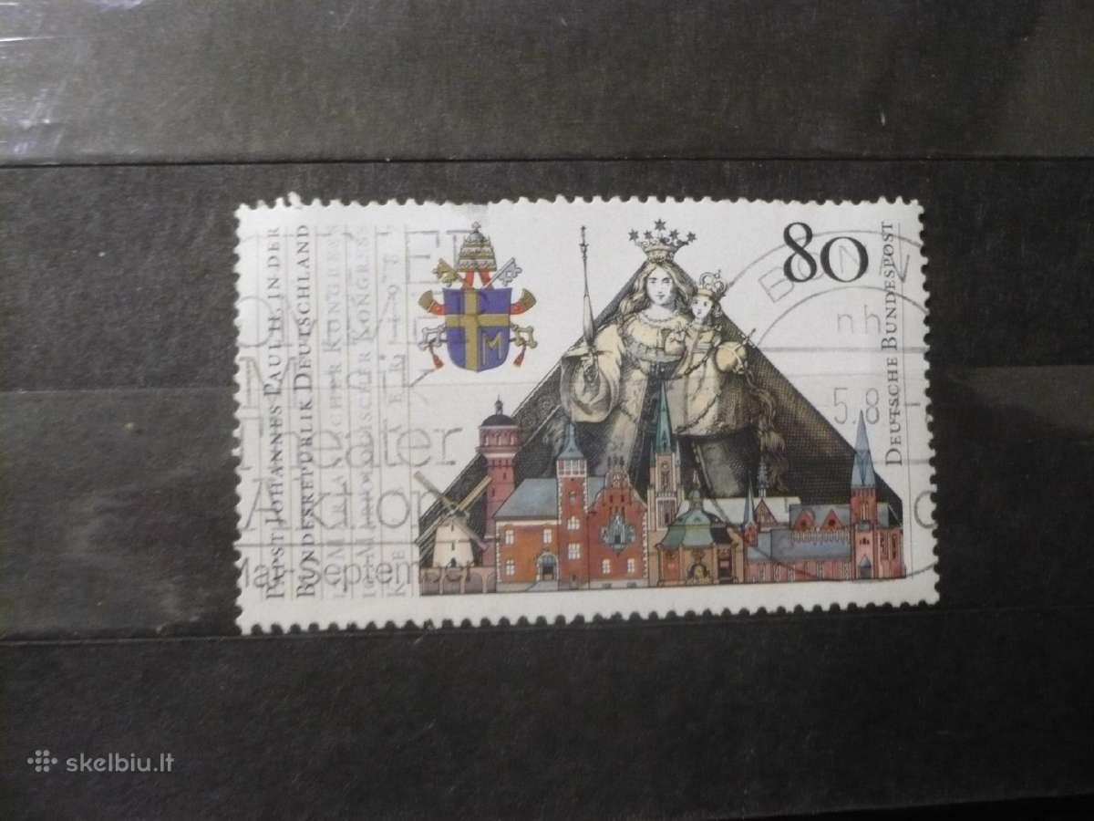 1987 m. popiežius Johanesas Paulius II lankosi VFR