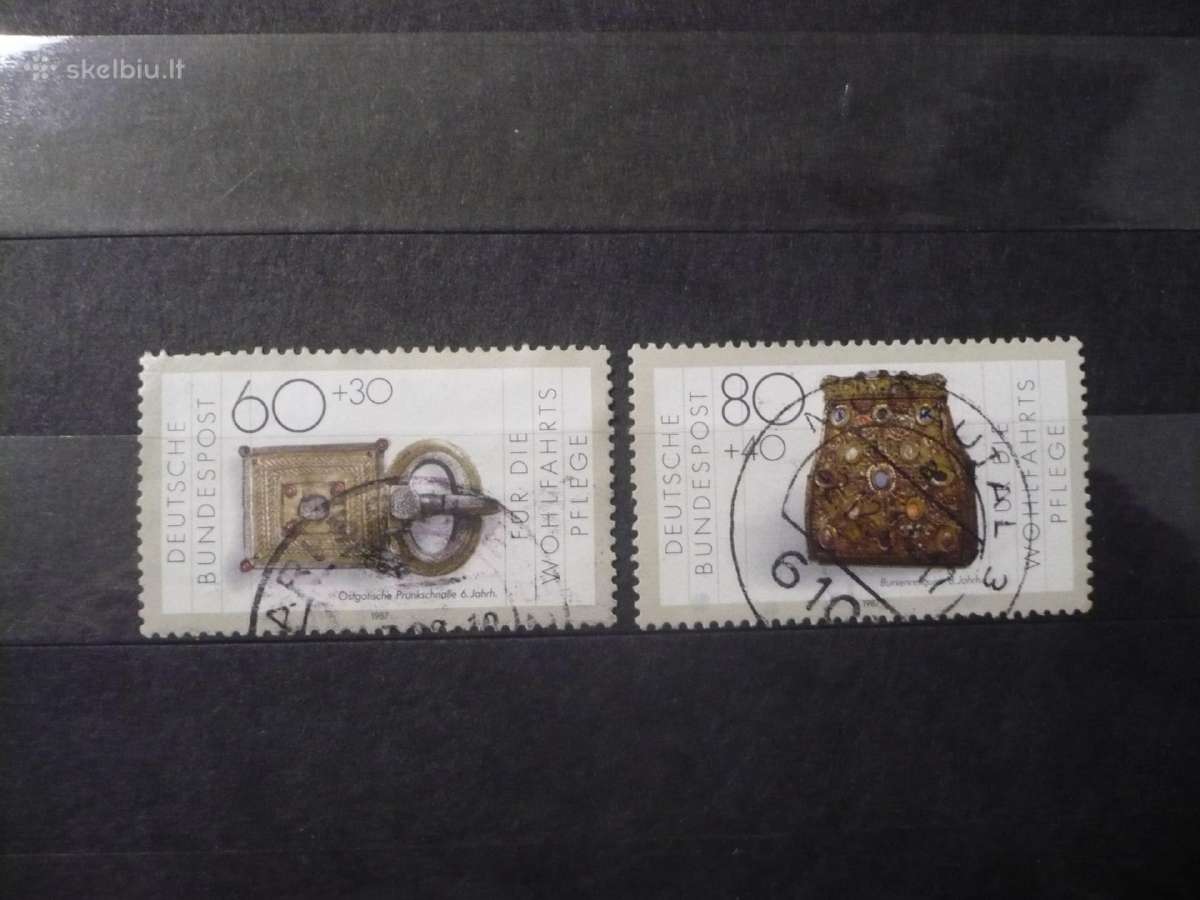 1987 m. labdaros pašto ženklai – aukso ir sidabro