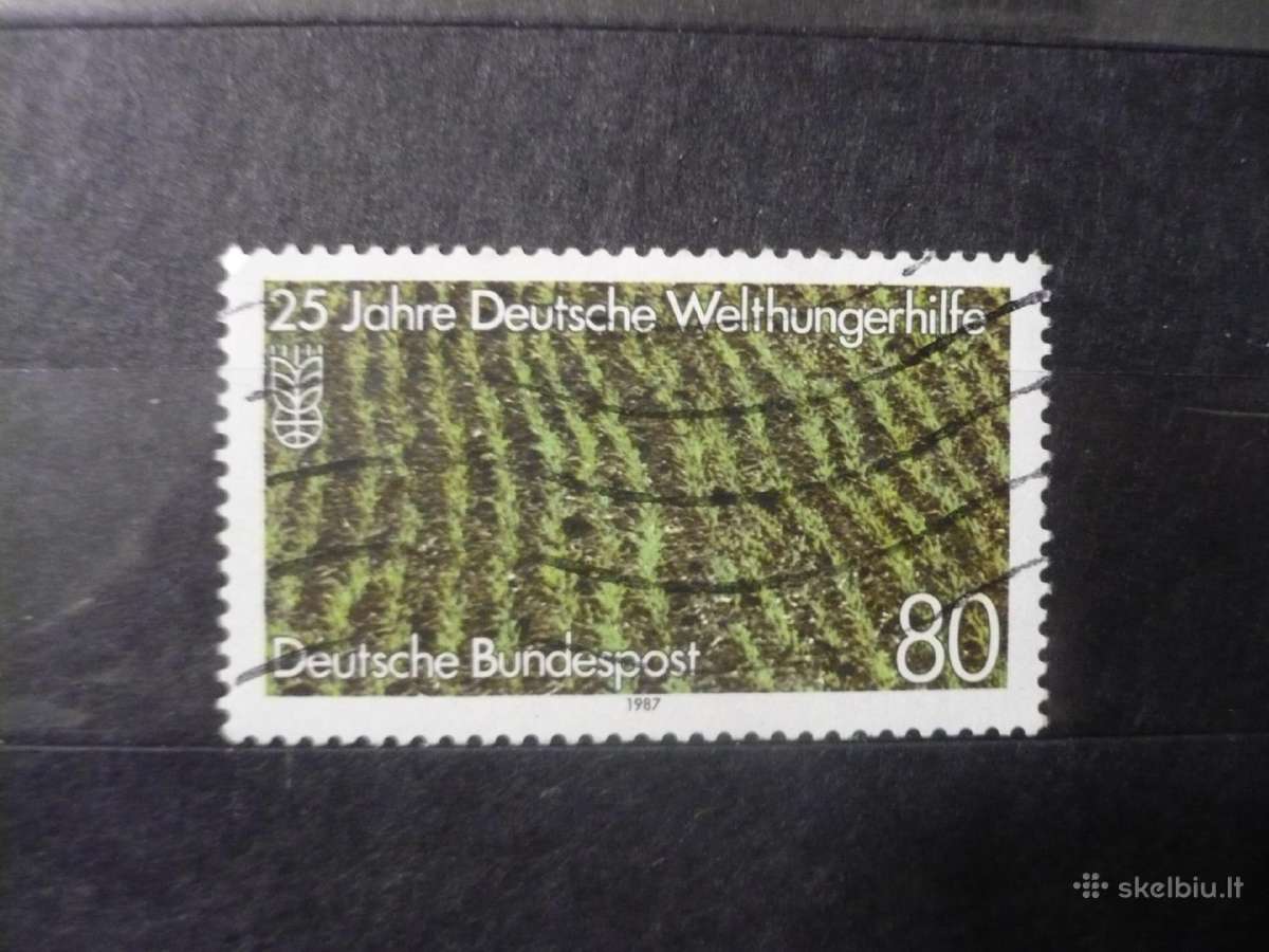 1987m. „Deutsche Welthungerhilfe“ 25-osios metinės