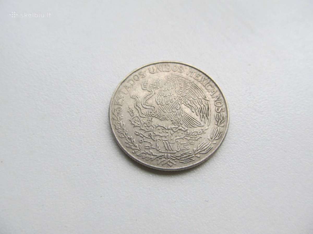 1 peso , Meksika , 1971, 1975, 1976 - nuotraukos Nr. 6