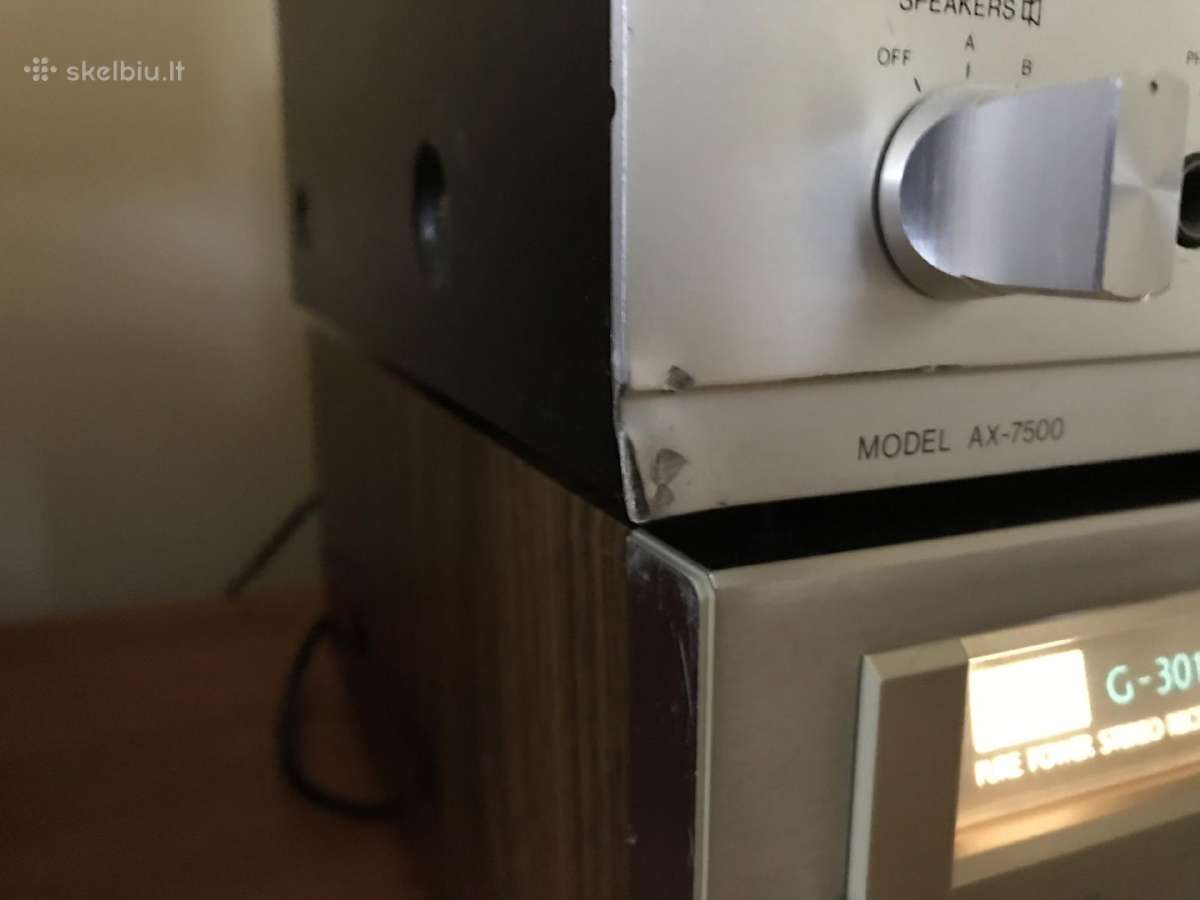 Receiveris Aiwa Ax 7500 - nuotraukos Nr. 3