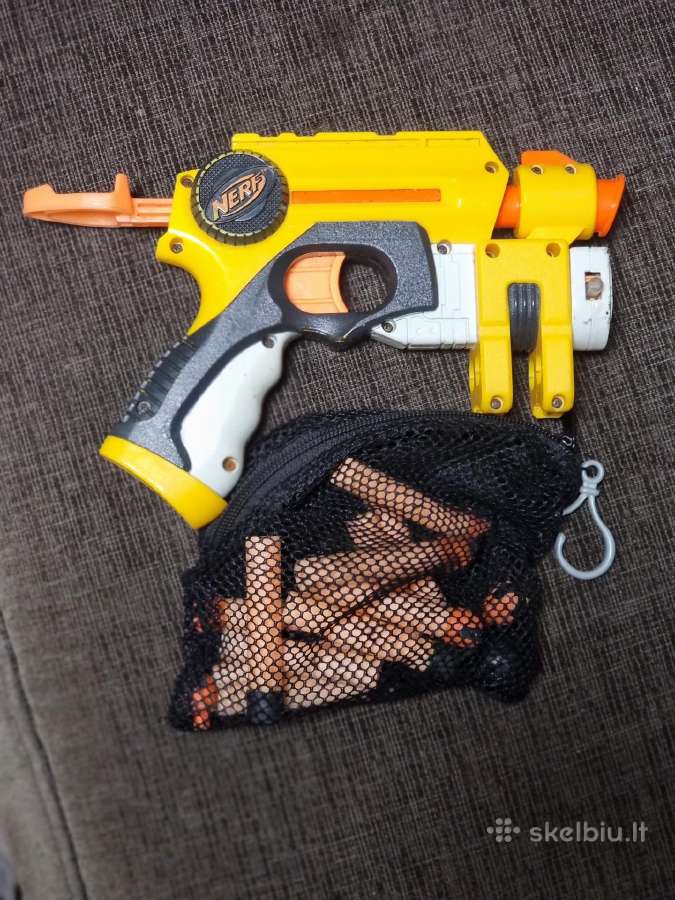 Vaikiškas pistoletas Nerf - nuotraukos Nr. 2