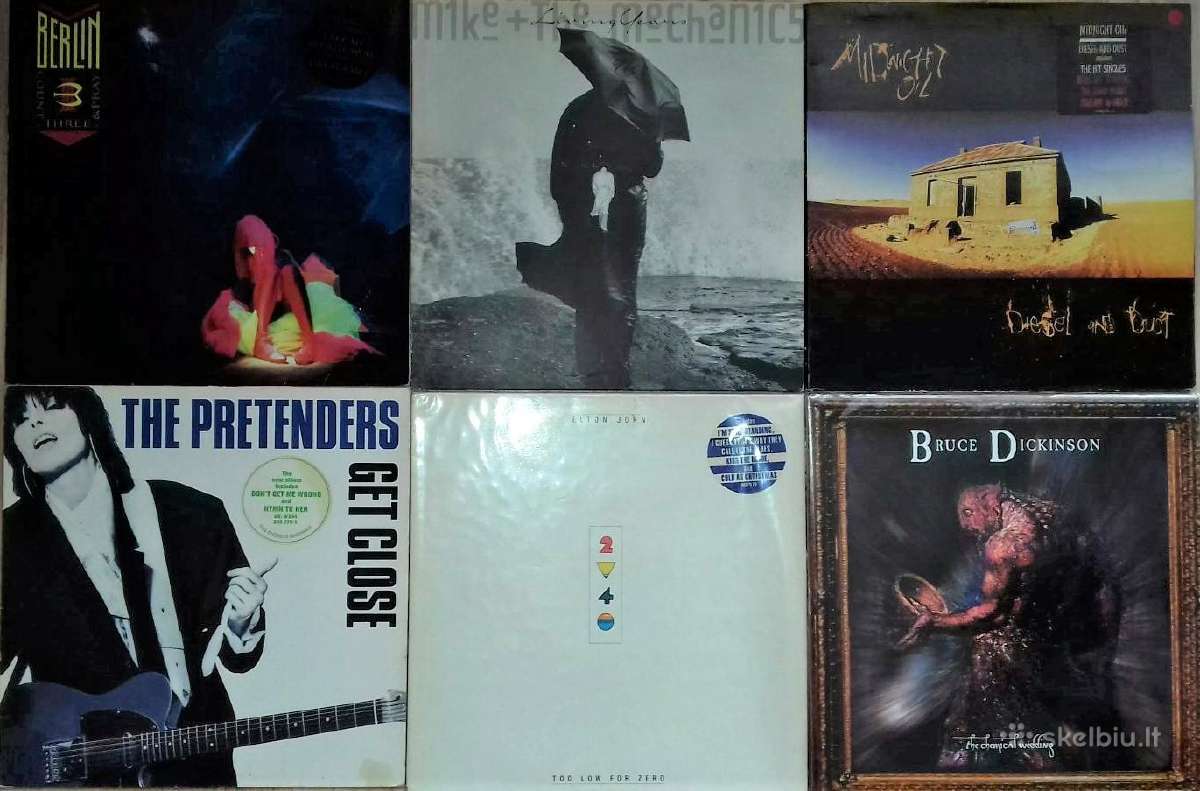 Asmeninė vinilo plokštelių kolekcija Rock žanro - nuotraukos Nr. 3