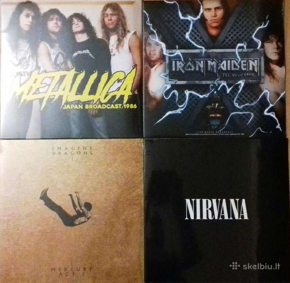 Asmeninė vinilo plokštelių kolekcija Rock žanro - nuotraukos Nr. 8