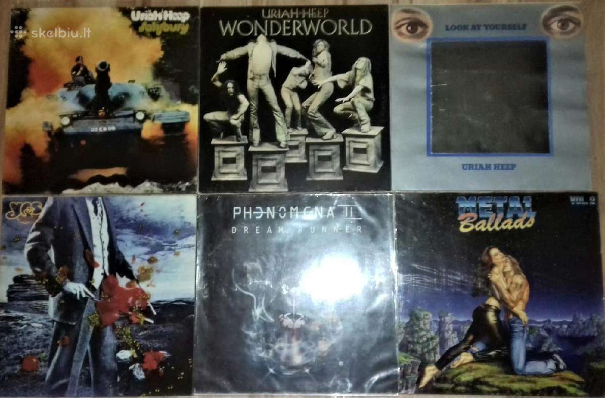 Asmeninė vinilo plokštelių kolekcija Rock žanro - nuotraukos Nr. 10