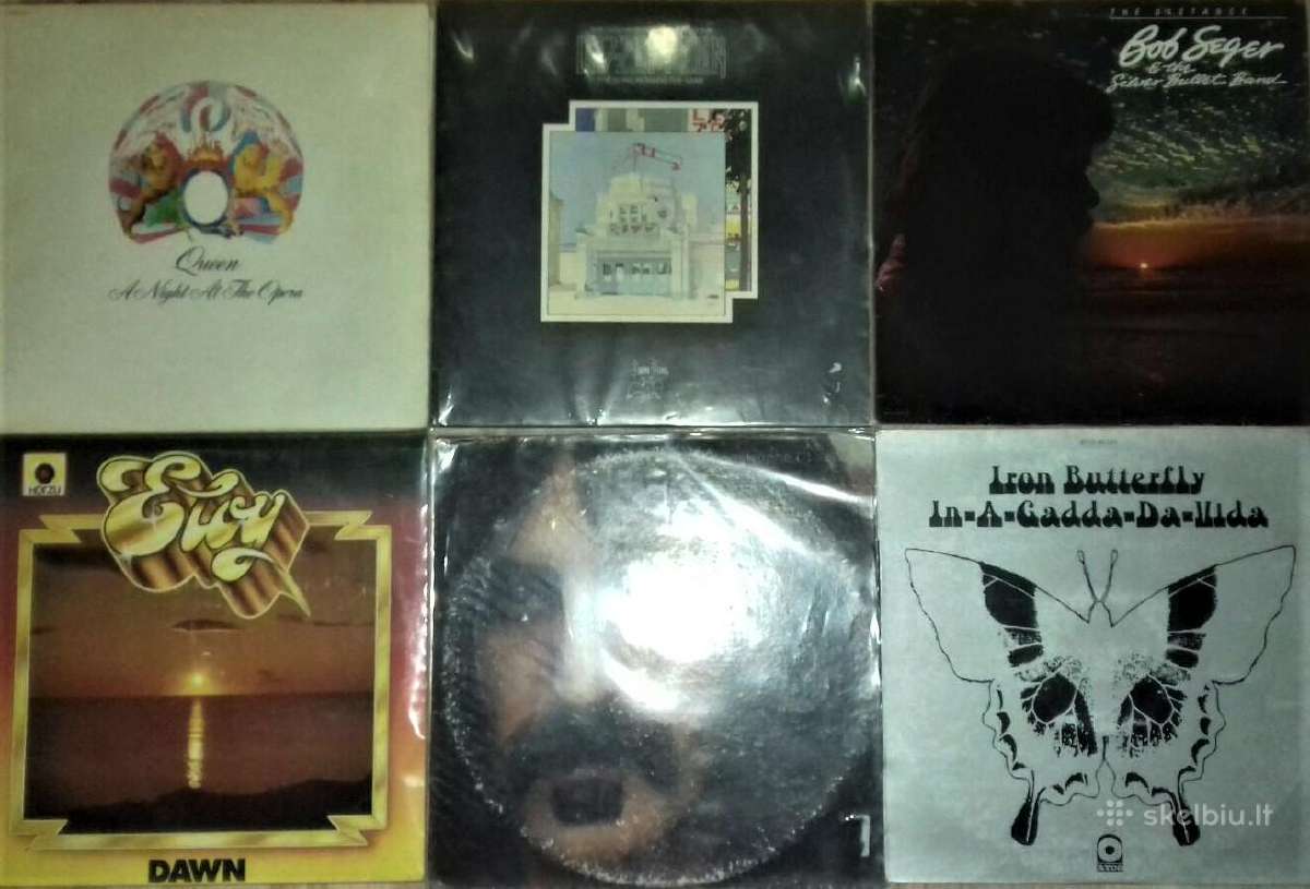 Asmeninė vinilo plokštelių kolekcija Rock žanro - nuotraukos Nr. 12
