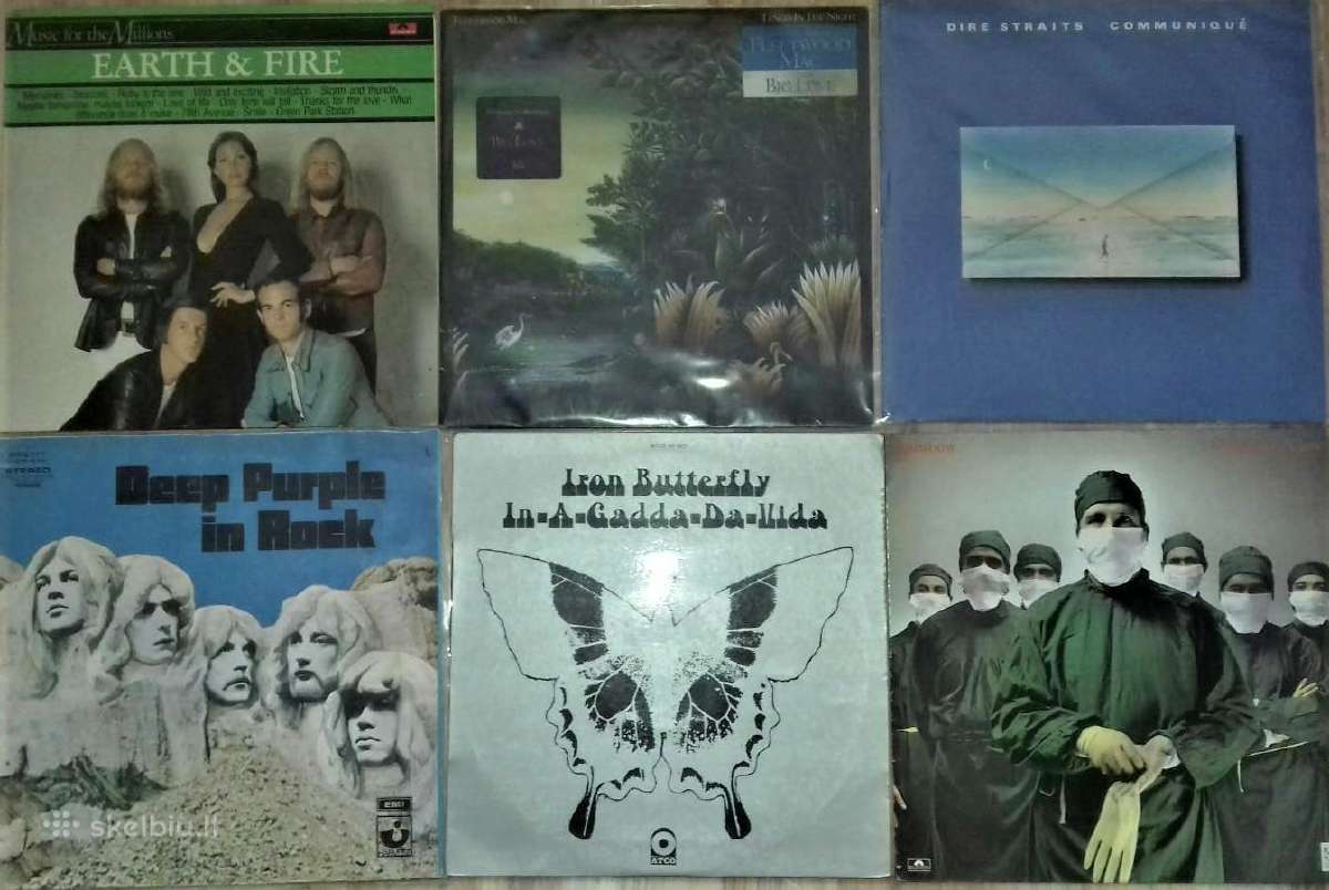 Asmeninė vinilo plokštelių kolekcija Rock žanro - nuotraukos Nr. 14