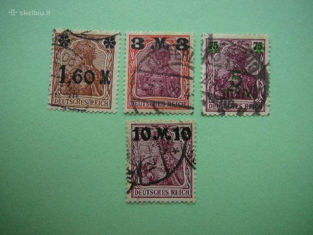 Standartai Vokietija 1921 antsp. vkt154/7a