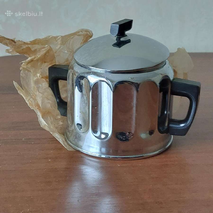 Melchiorinių ir aliumininių indų komplektas - nuotraukos Nr. 6