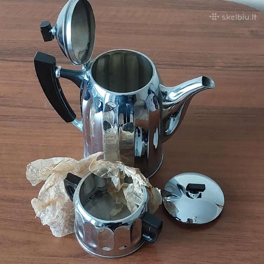 Melchiorinių ir aliumininių indų komplektas - nuotraukos Nr. 9