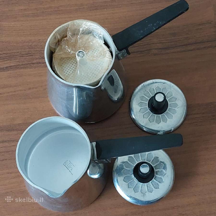 Melchiorinių ir aliumininių indų komplektas - nuotraukos Nr. 12