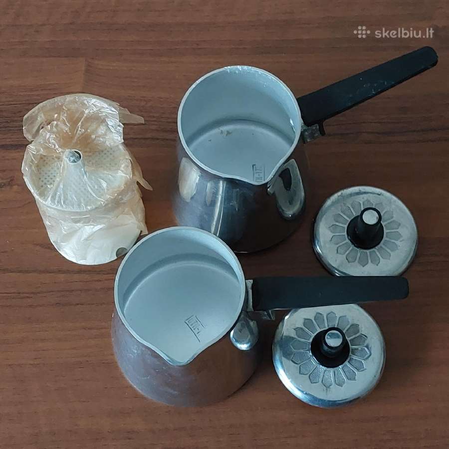 Melchiorinių ir aliumininių indų komplektas - nuotraukos Nr. 13