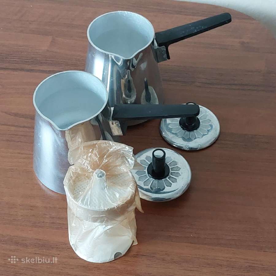 Melchiorinių ir aliumininių indų komplektas - nuotraukos Nr. 14