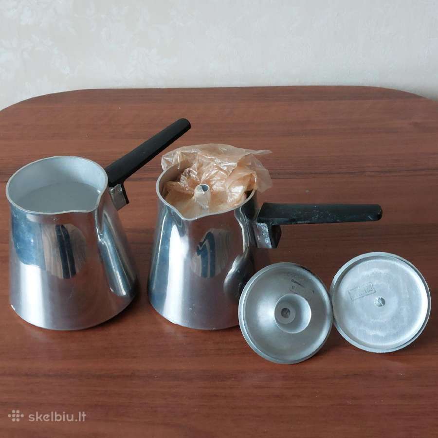 Melchiorinių ir aliumininių indų komplektas - nuotraukos Nr. 15
