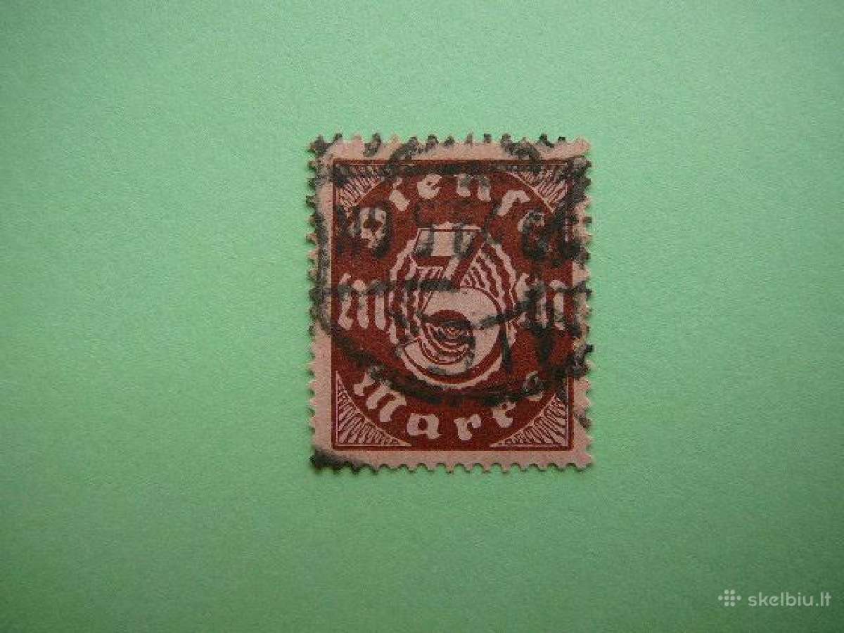 Dienstmarken Vokietija 1921 vdm67a