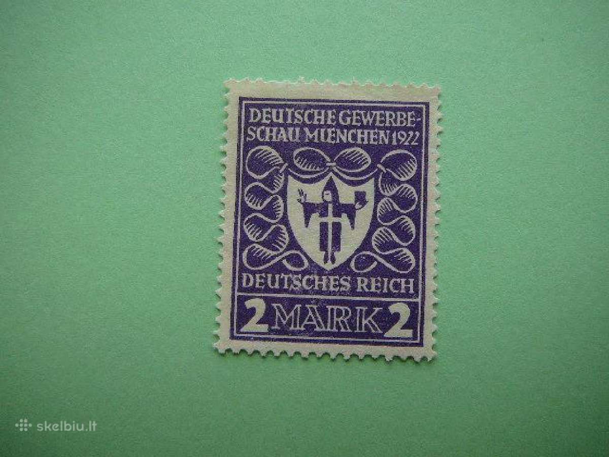 Miuncheno herbas Vokietija 1922 2m Mng vkt200sb