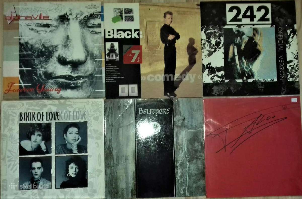 Elektroninės muziko vinilo plokštelių asm. kolekc. - nuotraukos Nr. 9