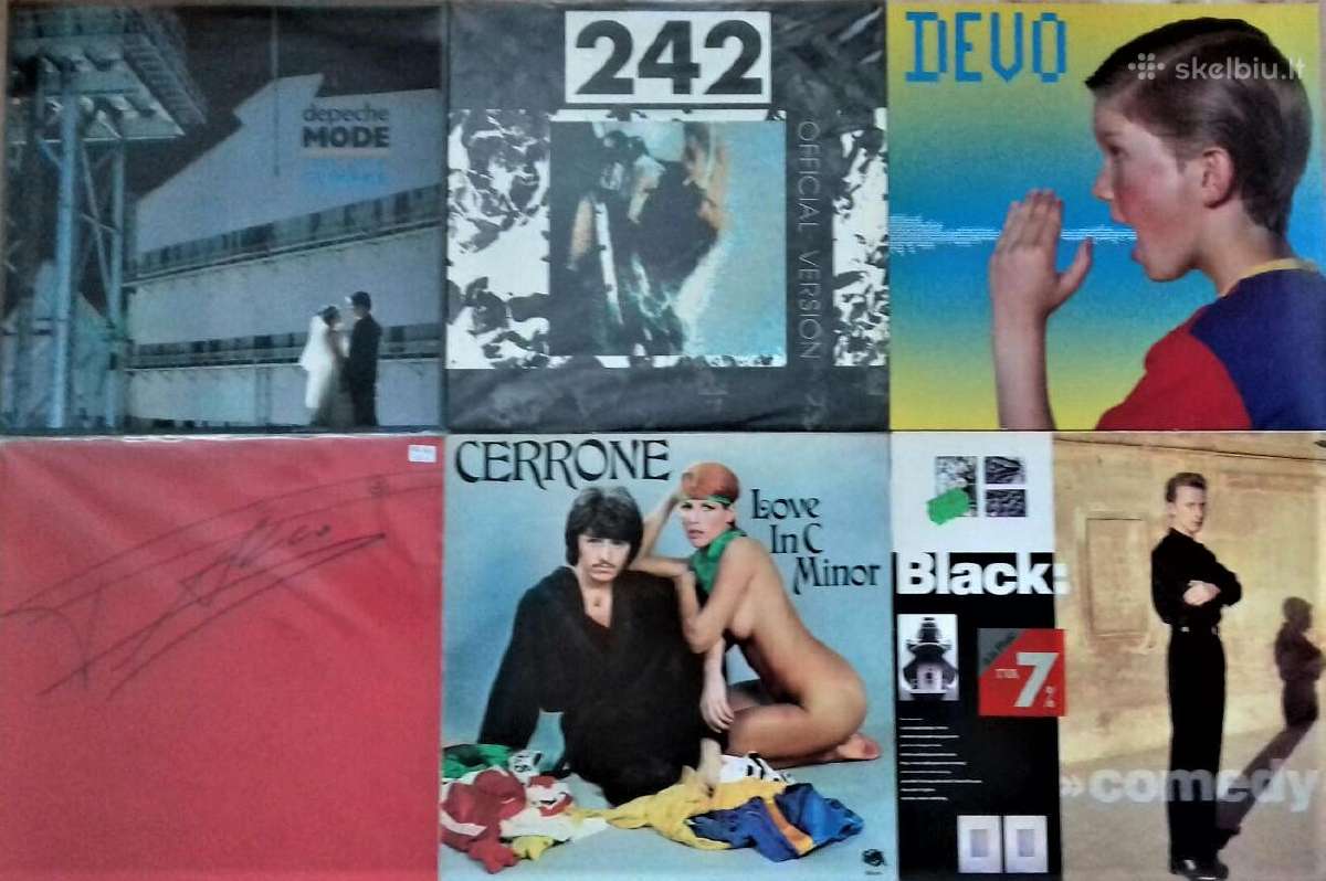 Elektroninės muziko vinilo plokštelių asm. kolekc. - nuotraukos Nr. 4