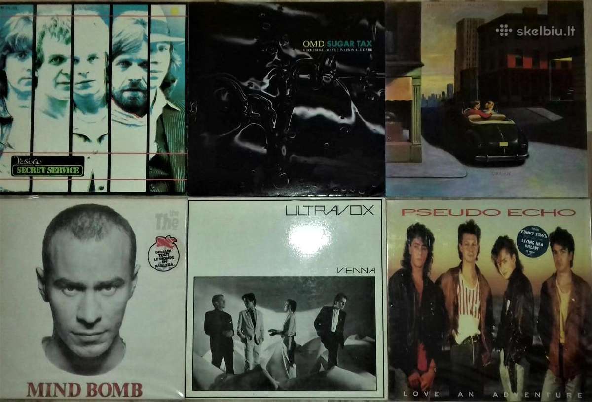 Elektroninės muziko vinilo plokštelių asm. kolekc. - nuotraukos Nr. 8